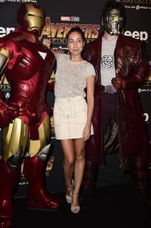 Milano, Prima del film Avengers Infinity Wars Nella foto: Tess Masazza  Copyright: xSimonaxChiocciax xSimonaxChiocciaxFotosickix