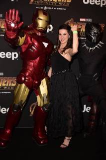 Milano, Prima del film Avengers Infinity Wars Nella foto: Valentina Marchei  Copyright: xSimonaxChiocciax xSimonaxChiocciaxFotosickix