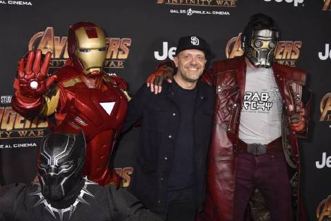 Prima del film Avengers Infinity Wars nella foto: Max Pezzali  Copyright: xRiccardoxGiordanox xFotosickix
