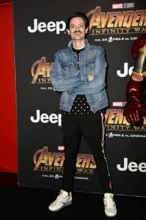 Milano, Prima del film Avengers Infinity Wars Nella foto: Fabio Rovazzi  Copyright: xSimonaxChiocciax xSimonaxChiocciaxFotosickix
