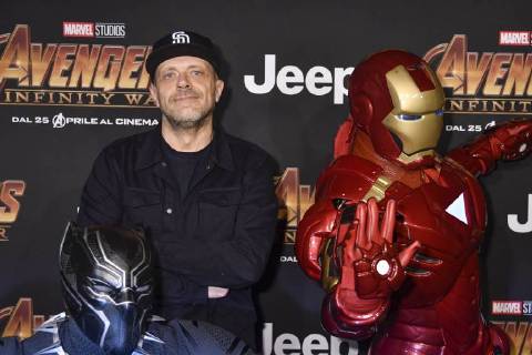 Prima del film Avengers Infinity Wars nella foto: Max Pezzali  Copyright: xRiccardoxGiordanox xFotosickix