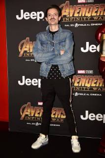 Milano, Prima del film Avengers Infinity Wars Nella foto: Fabio Rovazzi  Copyright: xSimonaxChiocciax xSimonaxChiocciaxFotosickix