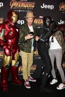 Milano, Prima del film Avengers Infinity Wars  Copyright: xSimonaxChiocciax xSimonaxChiocciaxFotosickix