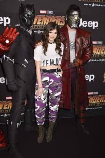 Prima del film Avengers Infinity Wars nella foto: Chiara Grispo  Copyright: xRiccardoxGiordanox xFotosickix