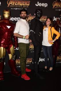 Milano, Prima del film Avengers Infinity Wars Nella foto: Gianluca Gazzoli  Copyright: xSimonaxChiocciax xSimonaxChiocciaxFotosickix