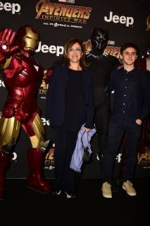Milano, Prima del film Avengers Infinity Wars Nella foto: Carla Signoris  Copyright: xSimonaxChiocciax xSimonaxChiocciaxFotosickix
