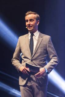 Jan Böhmermann Moderator at the German Digital Award 2018 of the Federal Association of the Digital Economy BVDW on 26 04 2018 in Berlin