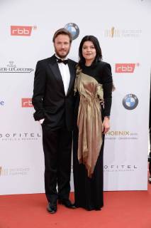 Andreas Pietschmann and Jasmin Tabatabai German Film Award 2018 at Messe Berlin am27 04 2018