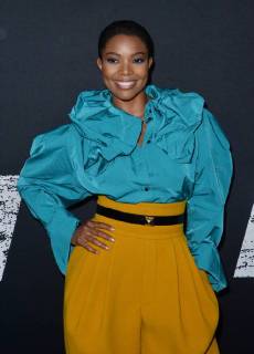 Cast member Gabrielle Union attends the special screening of the motion picture thriller Breaking In at the ArcLight Cinema Dome in the Hollywood section of Los Angeles on May 1, 2018. Storyline: A woman fights to protect her family during a home invasion.  LAP2018050101 JIMxRUYMEN