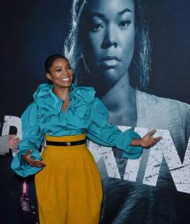 Cast member Gabrielle Union attends the special screening of the motion picture thriller Breaking In at the ArcLight Cinema Dome in the Hollywood section of Los Angeles on May 1, 2018. Storyline: A woman fights to protect her family during a home invasion.  LAP2018050104 JIMxRUYMEN
