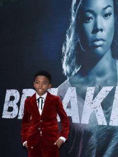 Cast member Seth Carr attends the special screening of the motion picture thriller Breaking In at the ArcLight Cinema Dome in the Hollywood section of Los Angeles on May 1, 2018. Storyline: A woman fights to protect her family during a home invasion.  LAP2018050110 JIMxRUYMEN
