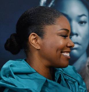 Cast member Gabrielle Union attends the special screening of the motion picture thriller Breaking In at the ArcLight Cinema Dome in the Hollywood section of Los Angeles on May 1, 2018. Storyline: A woman fights to protect her family during a home invasion.  LAP2018050115 JIMxRUYMEN