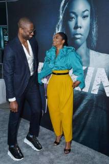 Cast member Gabrielle Union and her husband, NBA player Dwayne Wade attend the special screening of the motion picture thriller Breaking In at the ArcLight Cinema Dome in the Hollywood section of Los Angeles on May 1, 2018. Storyline: A woman fights to protect her family during a home invasion.  LAP2018050136 JIMxRUYMEN