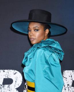 Gabrielle Union arriving at the screening of Breaking In in Hollywood, California - May 1, 2018 - Hollywood Screening of Breaking In, Hollywood California United States ArcLight Cinemas  Copyright: xJanetxGoughx h_00506985