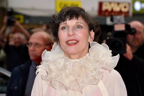 Who actually invented love Premiere on 02 05 2018 in the Lichtburg in Essen Meret Becker at the premiere of Who actually invented love on 02 05 2018 in the Lichtburg in Essen xJFx