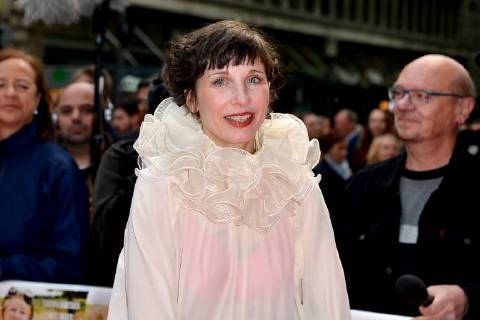 Who actually invented love Premiere on 02 05 2018 in the Lichtburg in Essen Meret Becker at the premiere of Who actually invented love on 02 05 2018 in the Lichtburg in Essen xJFx