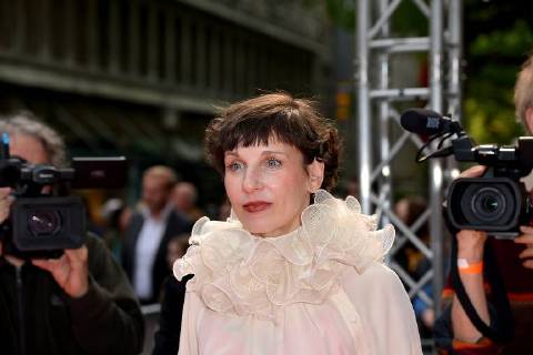Who actually invented love Premiere on 02 05 2018 in the Lichtburg in Essen Meret Becker at the premiere of Who actually invented love on 02 05 2018 in the Lichtburg in Essen xJFx