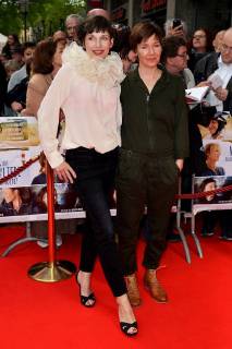 Who actually invented love Premiere on 02 05 2018 in the Lichtburg in Essen Meret Becker left Kerstin Polte right at the premiere of Who actually invented love on 02 05 2018 in the Lichtburg in Essen xJFx