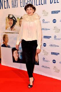 Who actually invented love Premiere on 02 05 2018 in the Lichtburg in Essen Meret Becker at the premiere of Who actually invented love on 02 05 2018 in the Lichtburg in Essen xJFx