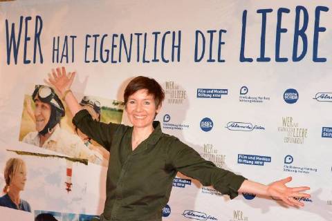Who actually invented love Premiere on 02 05 2018 in the Lichtburg in Essen Director and screenwriter Kerstin Polte at the premiere of Who actually invented love on 02 05 2018 in the Lichtburg in Essen xJFx