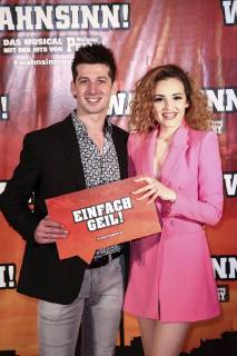 Thomas Hohler and Dorina Garuci at the premiere of the musical Madness in the Theater on Potsdamer Platz Berlin 02 05 2018 Foto:xJ.xQuinternx xFuturexImage