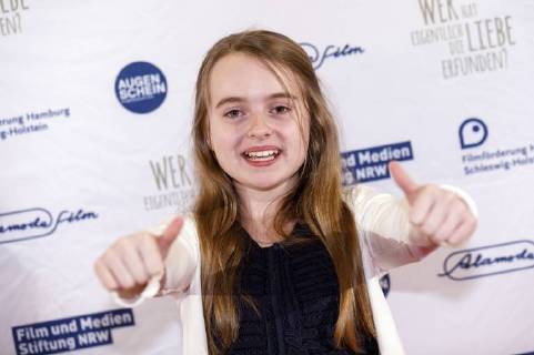 Annalee Ranft at the premiere of the movie Who actually invented love in the Lichtburg Essen 02 05 2018 Foto:xC.xHardtx xFuturexImage