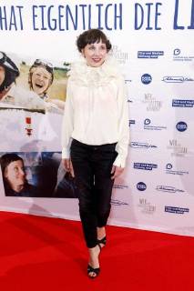 Meret Becker at the premiere of the movie Who actually invented love in the Lichtburg Essen 02 05 2018 Foto:xC.xHardtx xFuturexImage