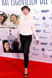 Meret Becker at the premiere of the movie Who actually invented love in the Lichtburg Essen 02 05 2018 Foto:xC.xHardtx xFuturexImage