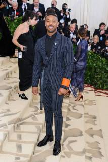 May 7, 2018 - New York, NY, U.S. - 07 May 2018 - New York, New York - Michael B Jordan. 2018 Metropolitan Museum of Art Costume Institute Gala: Heavenly Bodies: Fashion and the Catholic Imagination. Photo Credit: Christopher Smith AdMedia New York U.S. - ZUMAa123 20180507_zaa_a123_162 Copyright: xChristopherxSmithAdmediax