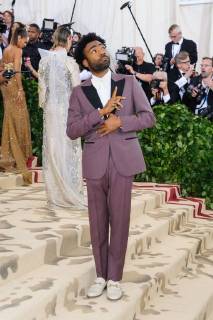 May 7, 2018 - New York, NY, U.S. - 07 May 2018 - New York, New York - Donald Glover. 2018 Metropolitan Museum of Art Costume Institute Gala: Heavenly Bodies: Fashion and the Catholic Imagination. Photo Credit: Christopher Smith AdMedia New York U.S. - ZUMAa123 20180507_zaa_a123_156 Copyright: xChristopherxSmithAdmediax