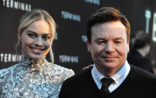 May 8, 2018 - Hollywood, California, U.S. - Margot Robbie, Mike Myers attends The Los Angeles Premiere of TERMINAL held at the Arclight Theater in Hollywood, California on May 8, 2018. 2018 Hollywood U.S. - ZUMAl86_ 20180508_zaf_l86_084 Copyright: xDavexLongendykex