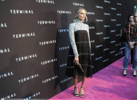 May 8, 2018 - Hollywood, California, U.S. - Margot Robbie attends The Los Angeles Premiere of TERMINAL held at the Arclight Theater in Hollywood, California on May 8, 2018. 2018 Hollywood U.S. - ZUMAl86_ 20180508_zaf_l86_075 Copyright: xDavexLongendykex