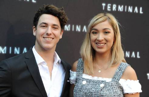 May 8, 2018 - Hollywood, California, U.S. - Marilyn Flores, Yonel Cohen attends The Los Angeles Premiere of TERMINAL held at the Arclight Theater in Hollywood, California on May 8, 2018. 2018 Hollywood U.S. - ZUMAl86_ 20180508_zaf_l86_047 Copyright: xDavexLongendykex