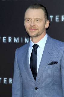 Simon Pegg at the premiere of the movie Terminal in the ArcLight Cinemas Los Angeles 08 05 2018 Foto:xD.xBedrosianx xFuturexImage