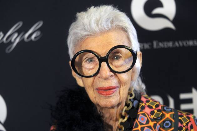 Iris Apfel at the premiere of the documentary Always at the Carlyle at the Paris Theater New York 08 05 2018 Foto:xD.xVanxTinex xFuturexImage