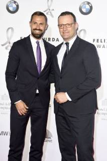 Jens Spahn with husband Daniel Funke at the presentation of the Felix Burda Award 2018 at the Hotel Adlon Kempinski Berlin 13 05 2018 Foto:xF.xKernx xFuturexImage