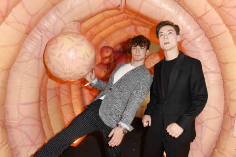 Roman Lochmann and Heiko Lochmann The Lochis at the presentation of the Felix Burda Award 2018 at the Hotel Adlon Kempinski Berlin 13 05 2018 Foto:xF.xKernx xFuturexImage