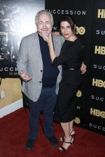 NEW YORK, NY - MAY 22: Brian Cox and Hiam Abbass at Succession Premiere at Time Warner Center on May 22, 2018 in New York City. Copyright: xDiegoxCorredor MediaPunchx