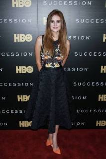 NEW YORK, NY - MAY 22: Justine Lupe at Succession Premiere at Time Warner Center on May 22, 2018 in New York City. Copyright: xDiegoxCorredor MediaPunchx