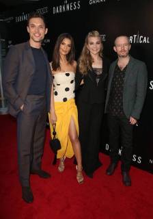 HOLLYWOOD, CA - MAY 23: Ed Skrein, Emily Ratajkowski, Natalie Dormer, Anthony Byrne, at the LA Premiere of In Darkness at the ArcLight Hollywood in Hollywood, California on May 23, 2018. Copyright: xFayexSadoux