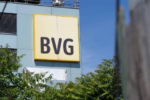 23 05 2018 Berlin Germany GER BVG seen on the Holzmarkstrasse