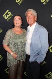 Dr Wolf Dieter Ring with wife Sylvia Deuschland premiere of Private Eyes at the Gloria Palast cinema in Muenchen on 28 05 2018