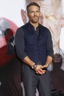 Canadian actor Ryan Reynolds attends the Japan Premiere for his film Deadpool 2 on May 29, 2018, Tokyo, Japan. The second installment of the Marvel hit movie will be released in Japan on June 1st.  (gxta_DPool2jp033)