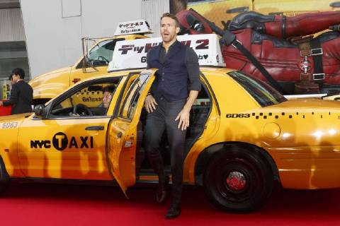 Canadian actor Ryan Reynolds attends the Japan Premiere for his film Deadpool 2 on May 29, 2018, Tokyo, Japan. The second installment of the Marvel hit movie will be released in Japan on June 1st.  (gxta_DPool2jp046)