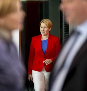 Federal Family Minister Franziska Giffey SPD before the beginning of the Cabinet meeting on 30 05 2018 in Berlin Berlin Germany Copyright: xFelixxZahn photothek.netx