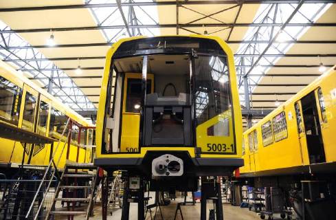 The BVG subway main workshop in the Seestraße 49 in Berlin Wedding added on 11 August 2017 Berlin Germany Copyright: xKittyxKleist-HeinrichxTSPx