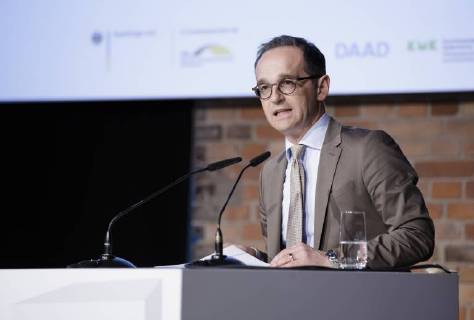 Federal Foreign Minister Heiko Maas SPD at the PASCH World Congress The Schools Initiative Partner of the Future enables more than 600,000 students today German Education Berlin 06 06 2018 Berlin Germany 10 years after its founding Copyright: xThomasxImo photothek.netx