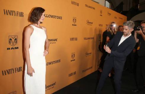 LOS ANGELES, CA - JUNE 11: Odette Annable, Dave Annable, at the premiere of Yellowstone at Paramount Studios in Los Angeles, California on June 11, 2018. Copyright: xFayexSadoux