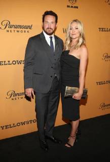 LOS ANGELES, CA - JUNE 11: Cole Hauser, Cynthia Daniel, at the premiere of Yellowstone at Paramount Studios in Los Angeles, California on June 11, 2018. Copyright: xFayexSadoux