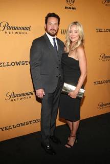 LOS ANGELES, CA - JUNE 11: Cole Hauser, Cynthia Daniel, at the premiere of Yellowstone at Paramount Studios in Los Angeles, California on June 11, 2018. Copyright: xFayexSadoux